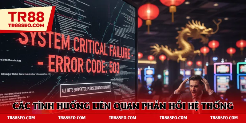 Các tình huống không giải quyết liên quan phản hồi hệ thống